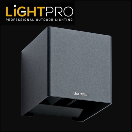 Lightpro Outdoor Garden Lighting Professional 12V Ixion 9w Up/Down Wall Light Dimmable