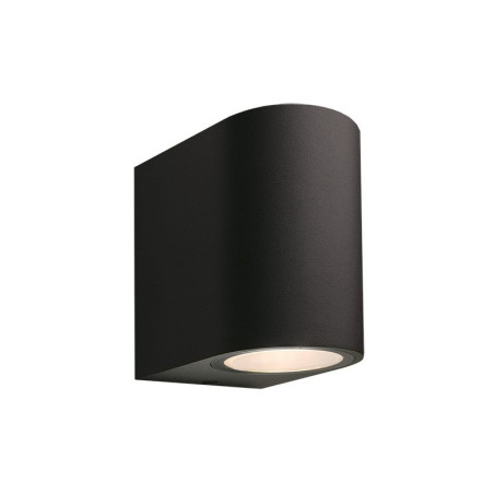 Techmar Garden Lighting UK Outdoor Lights Low Voltage Gilvus 12V 4W LED Black Outdoor Wall Light. 1