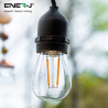 Garden Lighting UK Outdoor Lights Ener-J LED Filament Festoon Lighting Kit - 240 Volt. 7