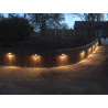 Techmar Garden Lighting UK Outdoor Lights Low Voltage Deimos Garden Outdoor Wall Light Bundle - 8 Light Kit. 3
