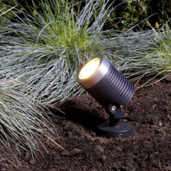 Techmar Garden Lighting UK Outdoor Lights Low Voltage Arcus 12V Plug & Play Garden Spotlight Bundle - 5 Light Kit. 2