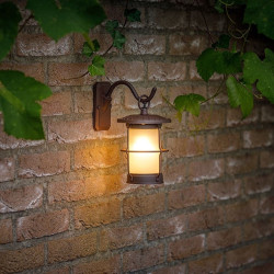 Techmar Garden Lighting UK Outdoor Lights Low Voltage Callisto Garden Wall Light Bundle - 5 Light Kit. 3