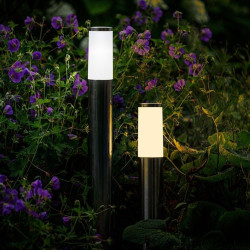 Techmar Garden Lighting UK Outdoor Lights Low Voltage Silia 12V Garden Post light Bundle - 8 Light Kit. 5