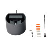 Techmar Outdoor Garden Lighting UK Goura  12V 6W LED Anthracite Up / Down Adjustable Outdoor Wall 3