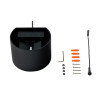 Techmar Outdoor Garden Lighting UK Goura  12V 6W LED Black Up / Down Adjustable Outdoor Wall 3