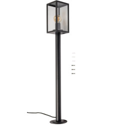 Garden Lighting UK Outdoor Lights Low Voltage DIY Limosa 90 12V 4W LED Filament Outdoor Post Light 4