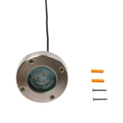 Techmar Garden Lighting UK Outdoor Lights Umbra Warm White 12V 3w LED Deck Light 2
