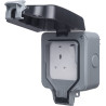 Outdoor Garden Lighting UK  DIY Accessories - BG 1Gang IP65 WP21 switch socket 1