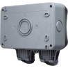 Outdoor Garden Lighting UK  DIY Accessories - BG 2Gang IP65 WP22 switch socket 3