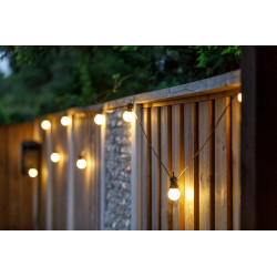 Techmar Garden Lighting UK Outdoor Lights Low Voltage 10mtr Festoon Party Lights Set. 3