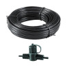 Techmar Garden Lighting UK Outdoor Lights Low Voltage 25m Main Cable SPT-1 With 10 Connectors 1