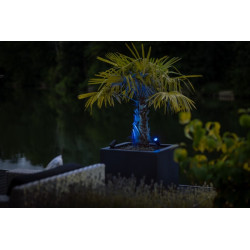 UK Outdoor Low Voltage Garden Lighting Lightpro 12V Low Voltage Castor Smart 5W IP44 Spotlight BLUE 2