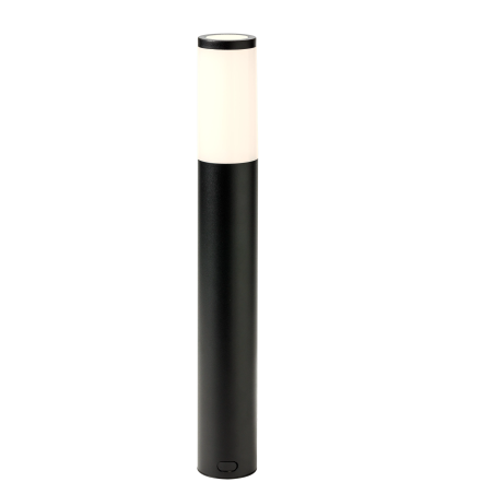 Techmar Garden Lighting UK Outdoor Lights Low Voltage Lunia  Black 12V 1W LED Outdoor Post Light. 1