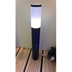 Techmar Garden Lighting UK Outdoor Lights Low Voltage Lunia  Black 12V 1W LED Outdoor Post Light. 1