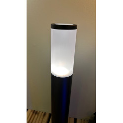 Techmar Garden Lighting UK Outdoor Lights Low Voltage Lunia  Black 12V 1W LED Outdoor Post Light. 1