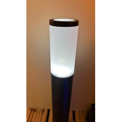 Techmar Garden Lighting UK Outdoor Lights Low Voltage Lunia  Black 12V 1W LED Outdoor Post Light. 1