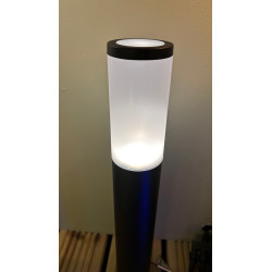 Techmar Garden Lighting UK Outdoor Lights Low Voltage Lunia  Black 12V 1W LED Outdoor Post Light. 1