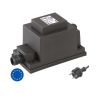 Techmar Garden Lighting UK Outdoor Lights Low Voltage DIY 12V 60W UK Outdoor Transformer - EU Version