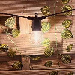 UK Low Voltage Garden Lighting Techmar 12V Filament Festoon Party Light 5mtr Kit 4