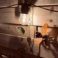 UK Low Voltage Garden Lighting Techmar 12V Filament Festoon Party Light 25mtr Kit 5