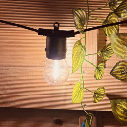 UK Low Voltage Garden Lighting Techmar 12V Filament Festoon Party Light 25mtr Kit 3
