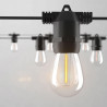 UK Low Voltage Garden Lighting Techmar Filament Festoon Party Lights 5mtr 7