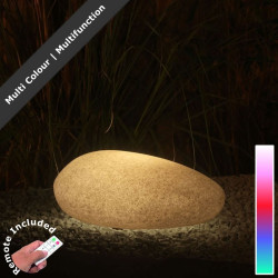 Techmar Flat 40 - 12v Remote LED Garden Stone Light