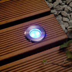 Techmar Garden Lighting UK Outdoor Lights Astrum Blue 12V LED Deck Light