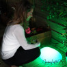 Techmar Flat 40 - 12v Remote LED Garden Stone Light