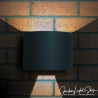 Techmar Outdoor Garden Lighting UK Goura  12V 6W LED Anthracite Up / Down Adjustable Outdoor Wall Light