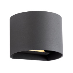 Techmar Outdoor Garden Lighting UK Goura  12V 6W LED Anthracite Up / Down Adjustable Outdoor Wall 2
