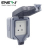 Outdoor Garden Lighting UK  DIY Accessories - ENER-J 240v WiFi Weatherproof 1g Socket